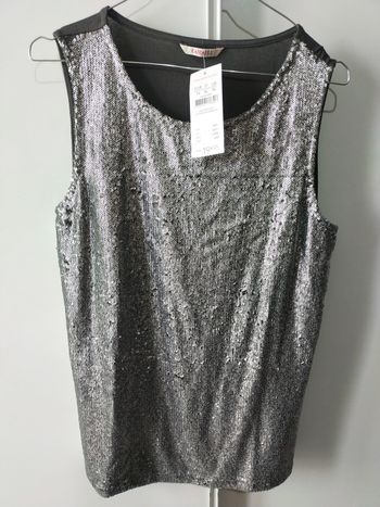 Haut festif camaïeu taille 4 soit 42/44