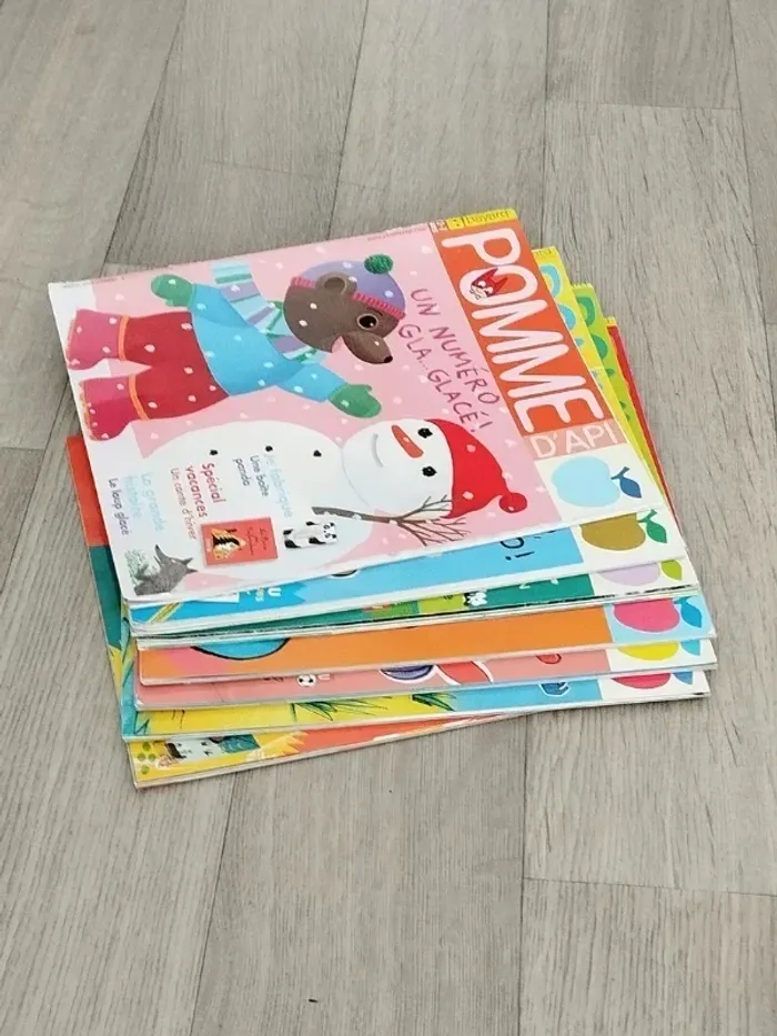 Lot de 7 magazines Pomme d’Api année 2018 L016 - photo numéro 5