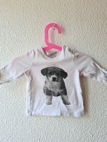 tee-shirt blanc chien Orchestra
