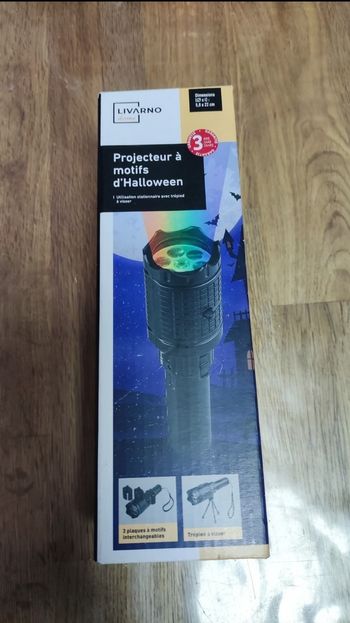 Projecteur de motifs fête Halloween