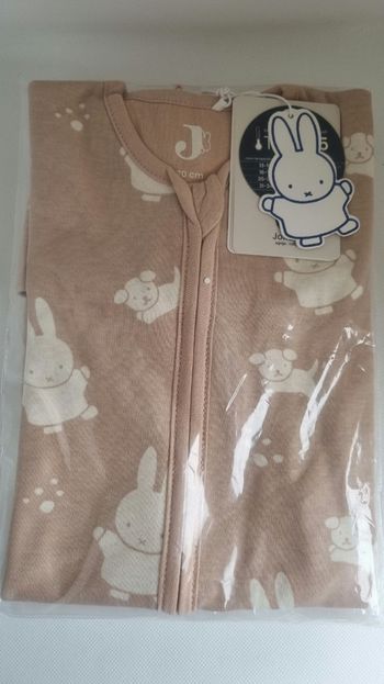 Gigoteuse bebe TOG 0,5 70cm Miffy&Snuffy wild rose Jollein NEUF
