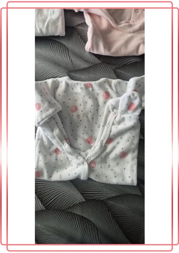 Lot pyjamas velours - photo numéro 5