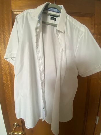 Chemise blanche manches courtes