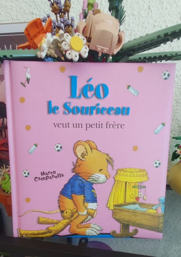 Livre Léo le souriceau veut un petit frère