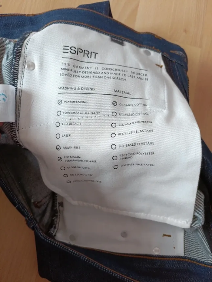 Jeans denim Neuf Esprit - photo numéro 12
