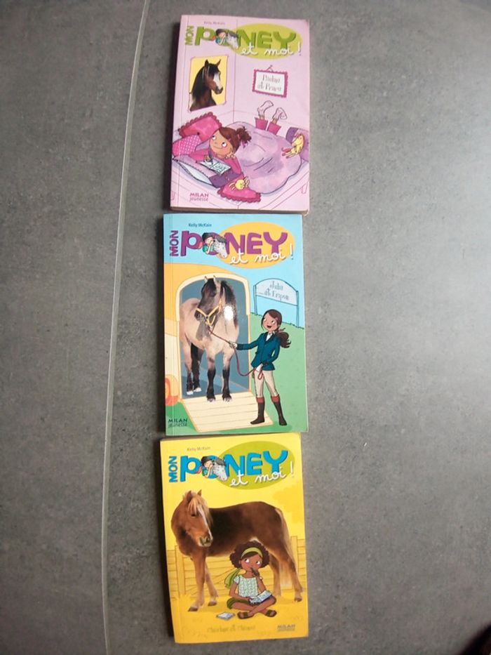 3 livres mon poney et moi