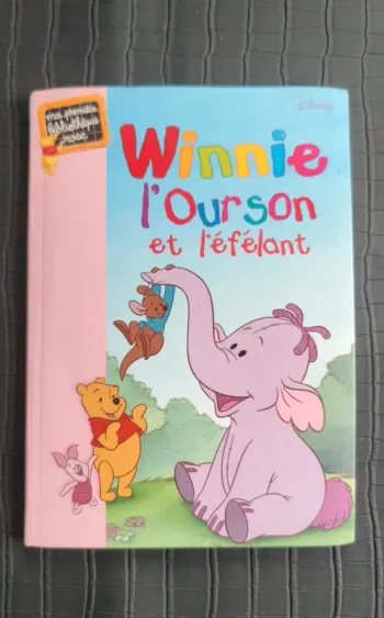 Ma première bibliothèque rose Winnie l'ourson et l'éfélant