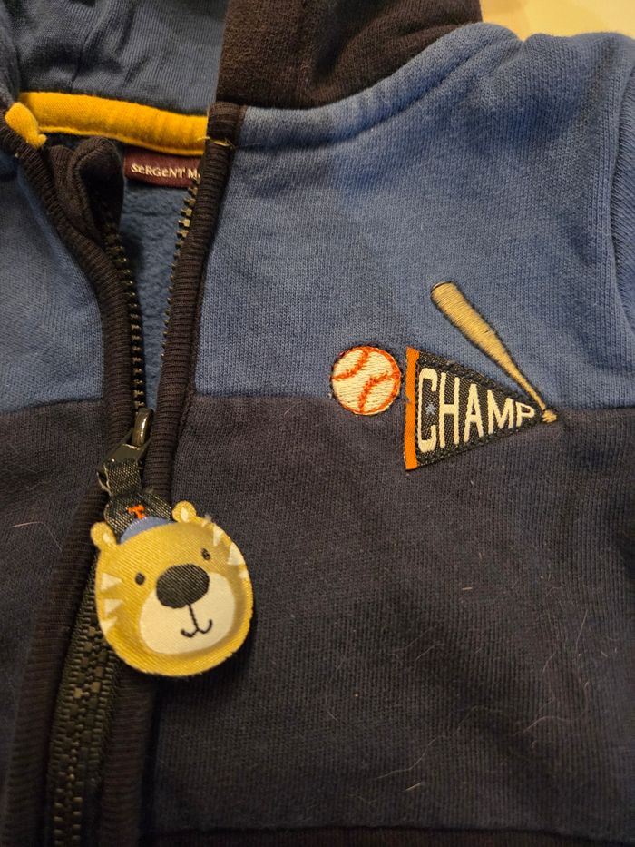 Gilet zippé sergent major - photo numéro 3