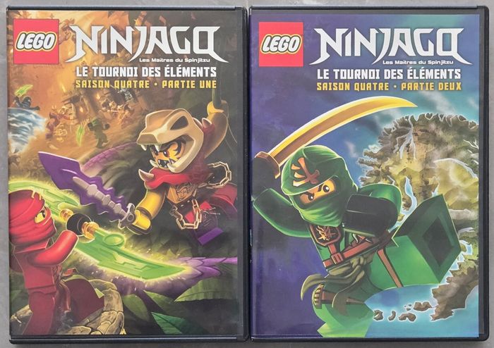 Lego Ninjago Le Tournoi des Éléments (Saison 4) Dvd d'occasion en très bon état - photo numéro 4