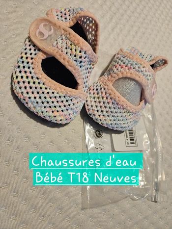 Chaussures d'eau bébé fille