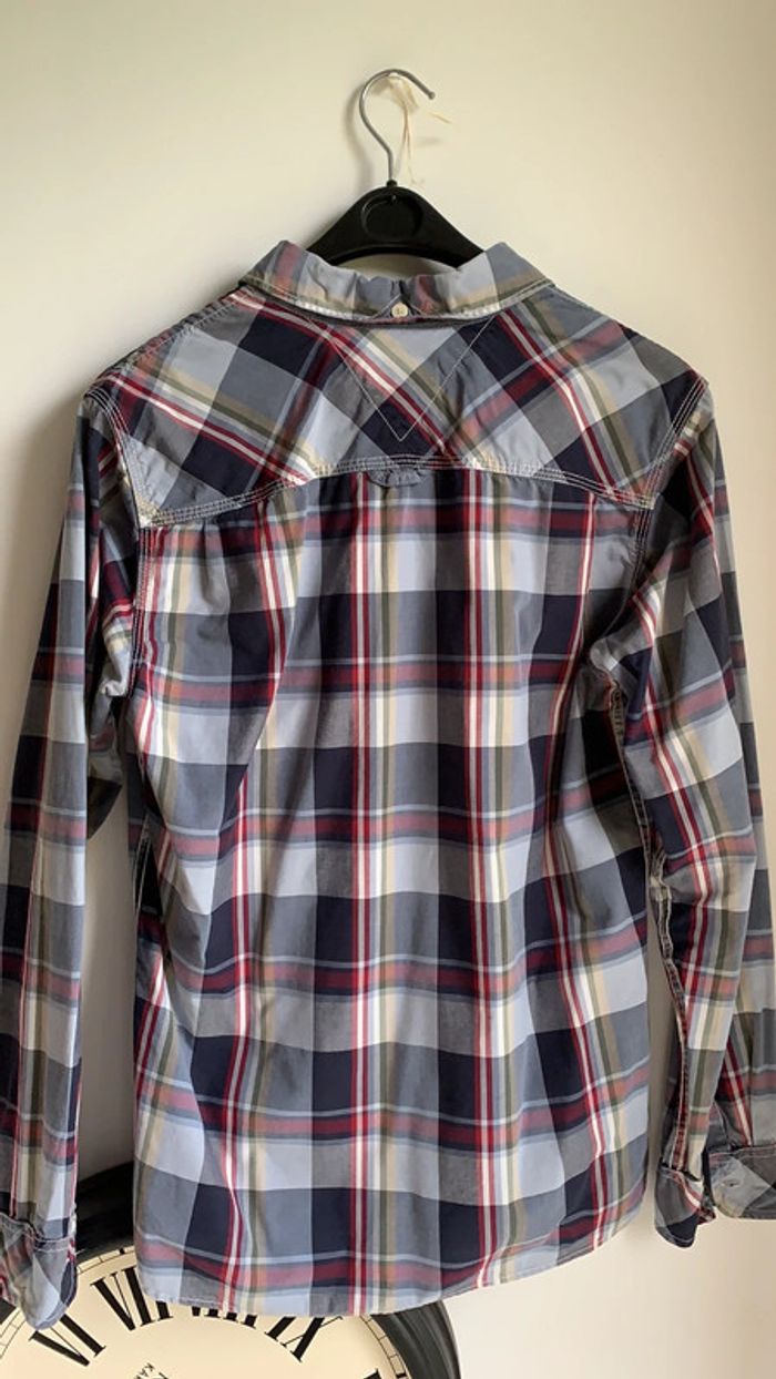 Chemise à carreaux Hilfiger Denim (multicolore), M - photo numéro 2