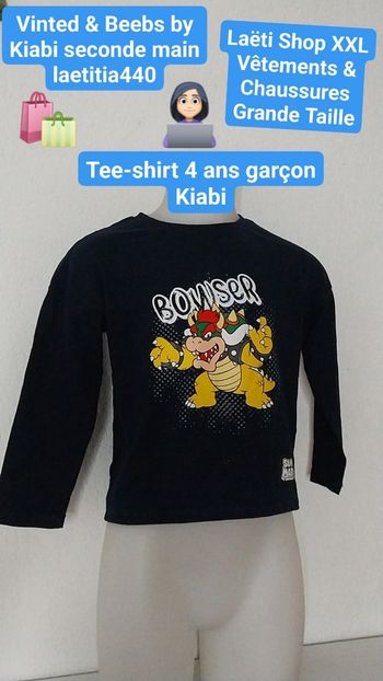 Tee-shirt 4 ans garçon Kiabi