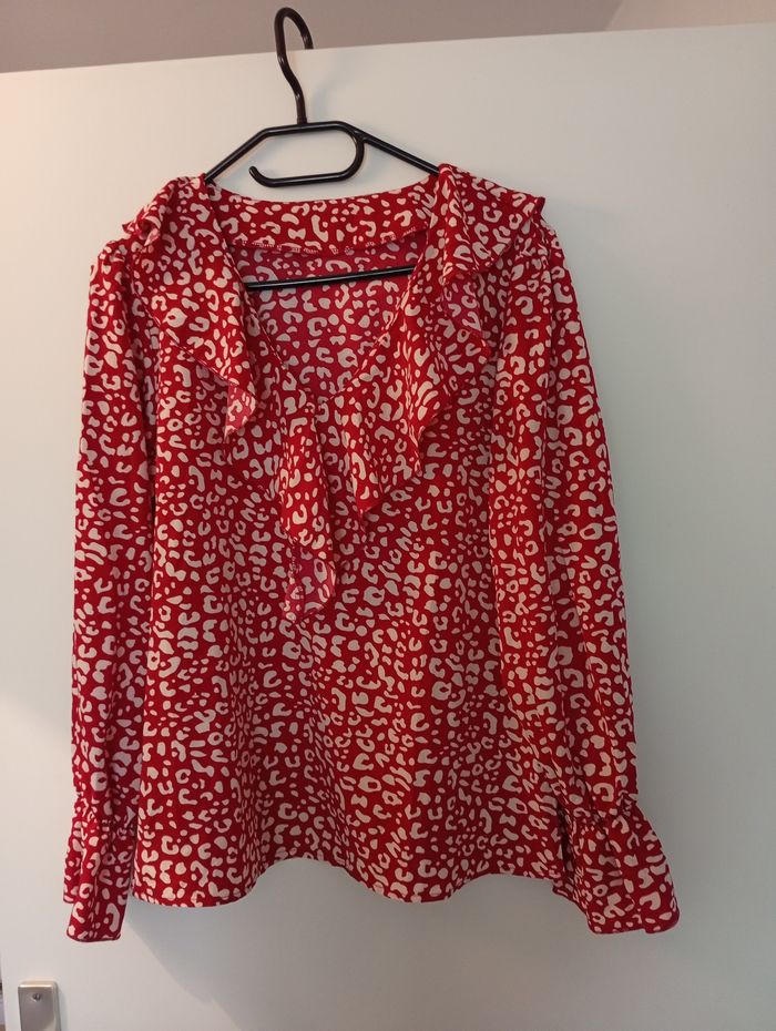 Chemisier fluide à volants Taille 38/40