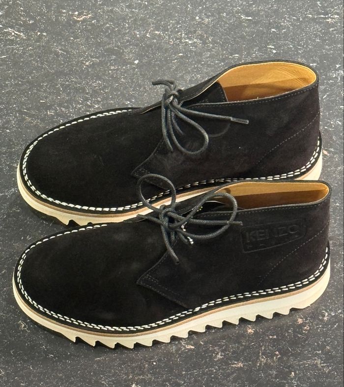 👟 Chaussures Kenzo noires – Cuir – T. 36 – neuves – Authentiques - photo numéro 5