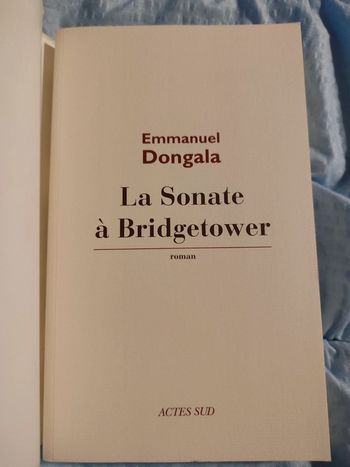 Roman "La sonate à Bridgetower"- Emmanuel Dongala