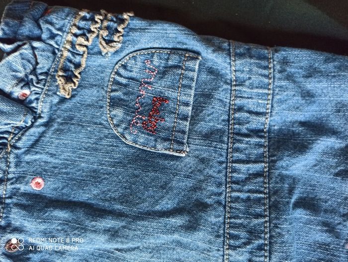 Robe en jeans minnie - photo numéro 4