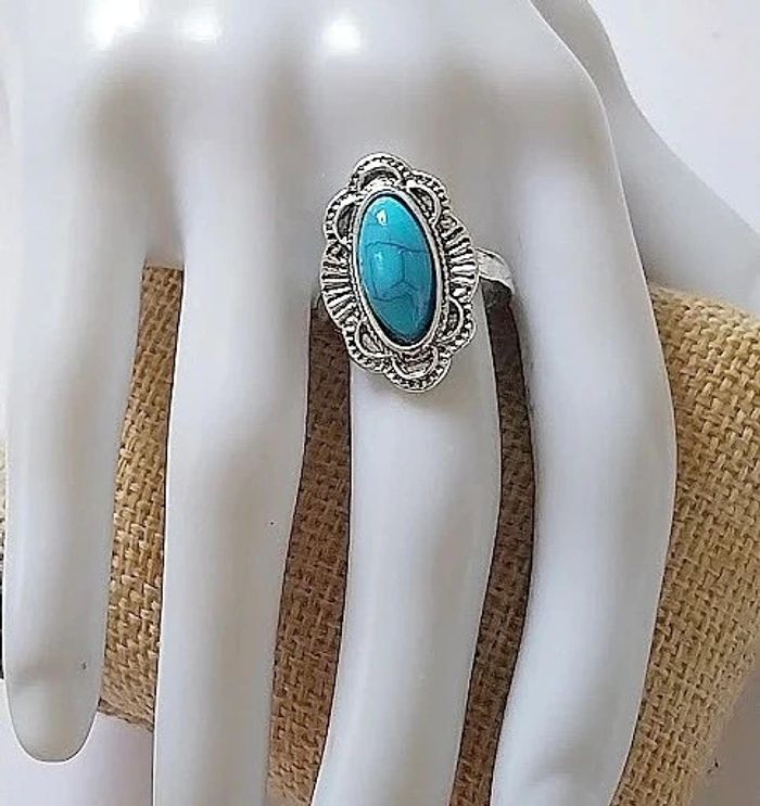 Bague turquoise - photo numéro 2