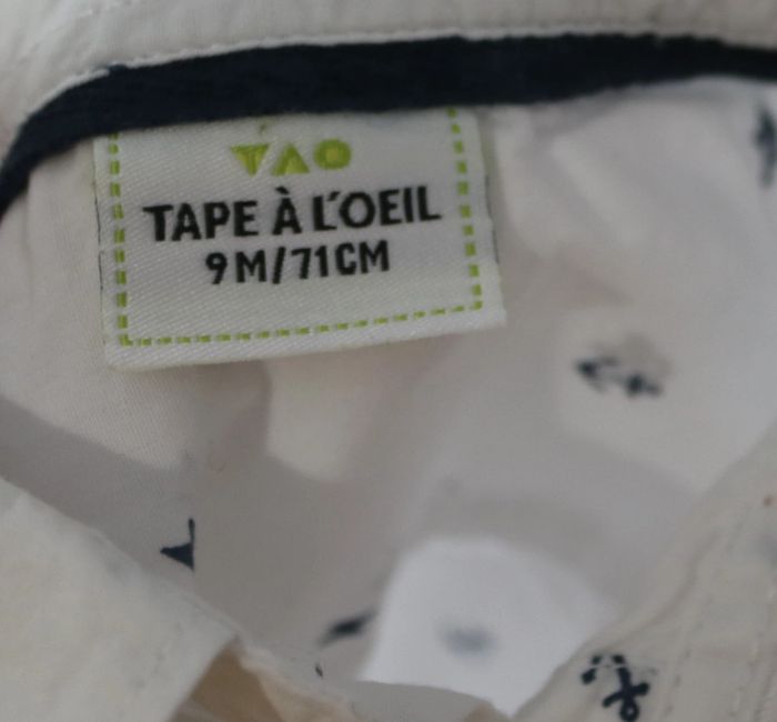 Ensemble Tape à l'oeil 9 mois - photo numéro 8