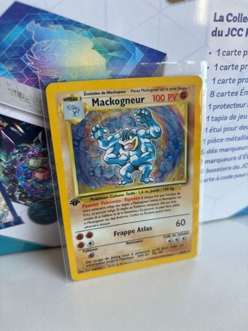Carte pokémon Mackogneur set de base 