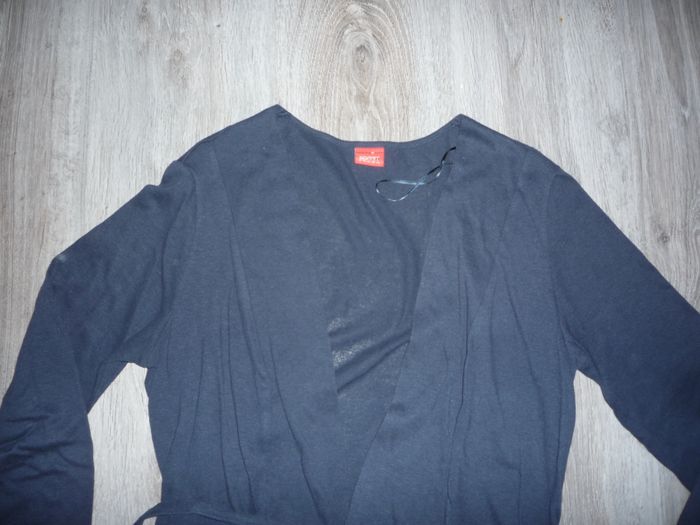 GILET FIN BLEU MARINE "ESPRIT" - TAILLE XL - n°01 - photo numéro 2