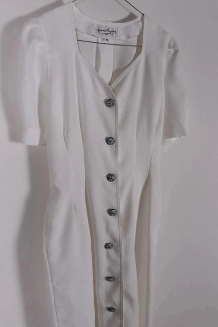 Petite robe vintage 80's en coton mélangé (#240678) - photo numéro 5