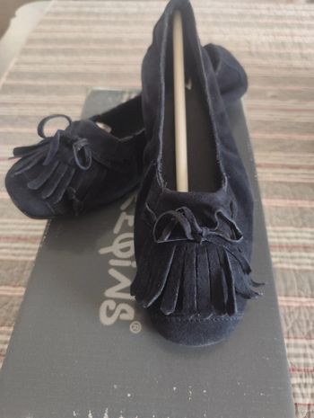 Mocassins cuir Reqins neufs