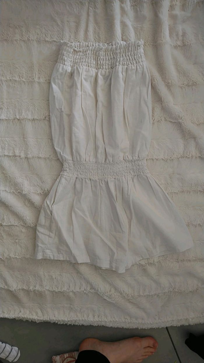 Combishort blanche - photo numéro 3