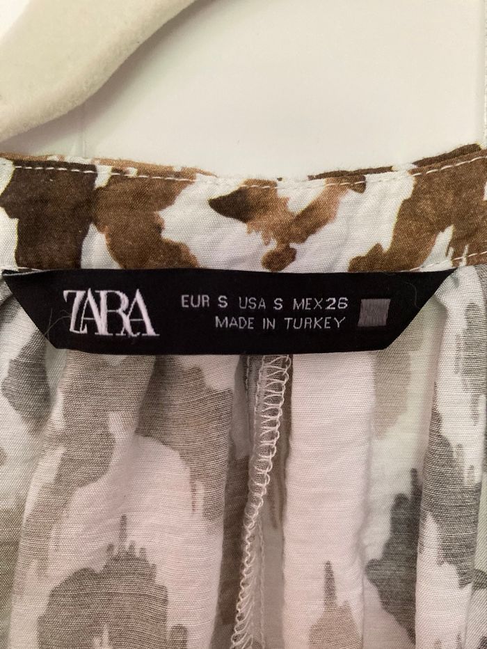 Blouse imprimée Zara - photo numéro 3