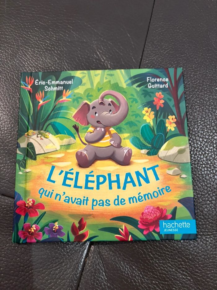 Livre « L’éléphant qui n’avait pas de mémoire »