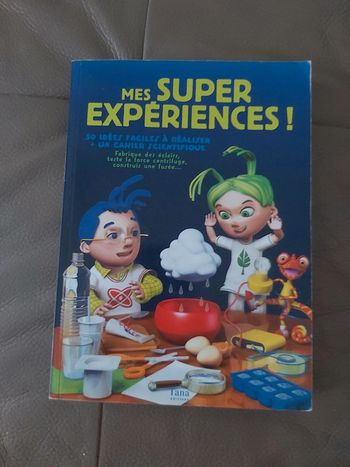 Livre mes supers expériences