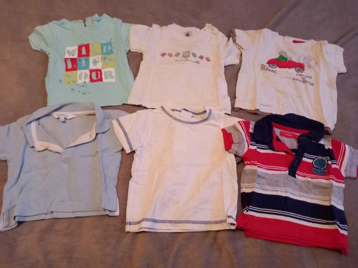T-Shirts Manches Courtes Taille 6 mois - photo numéro 2