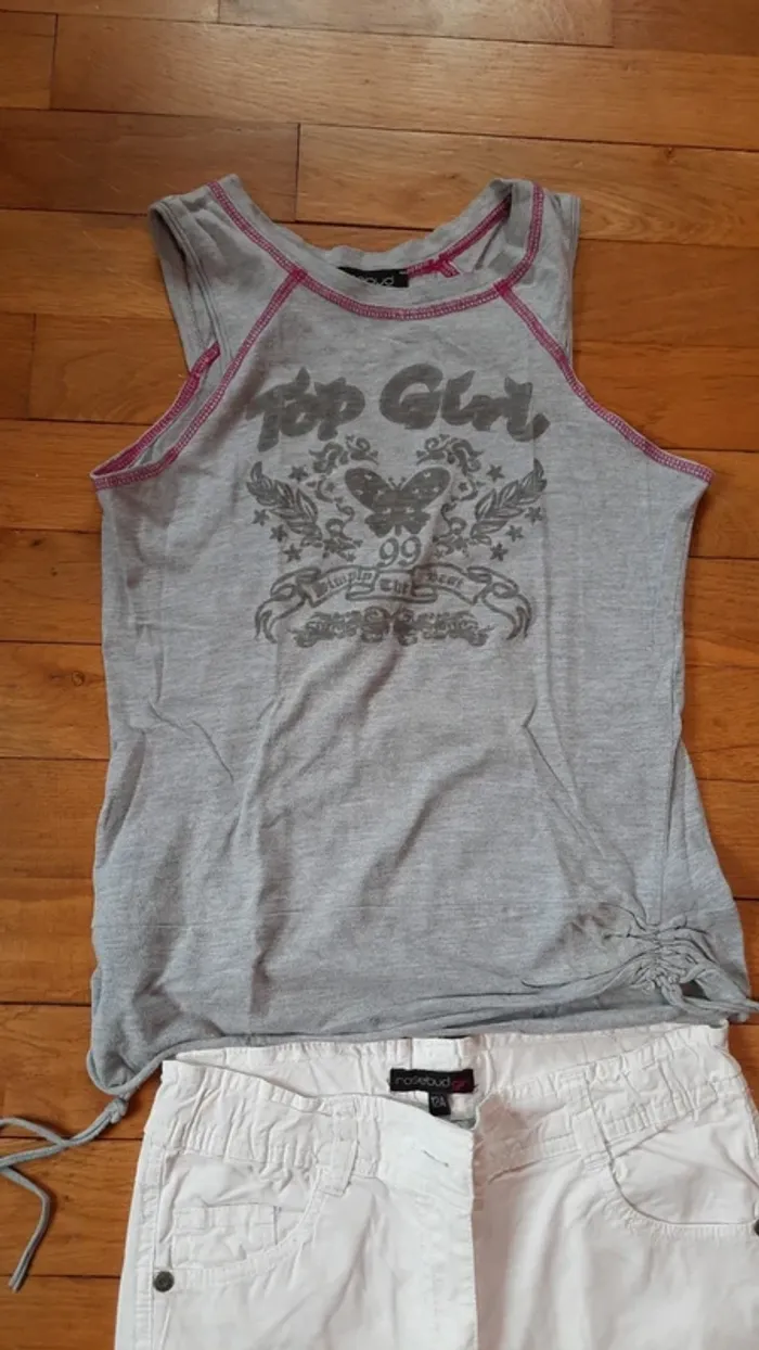 Pantacourt +tee shirt - photo numéro 2