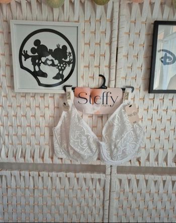 💕Jolie soutien-gorge dentelle avec armatures femme T95E steffy 💕