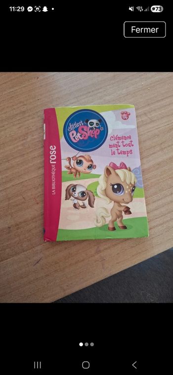 Livre petshop