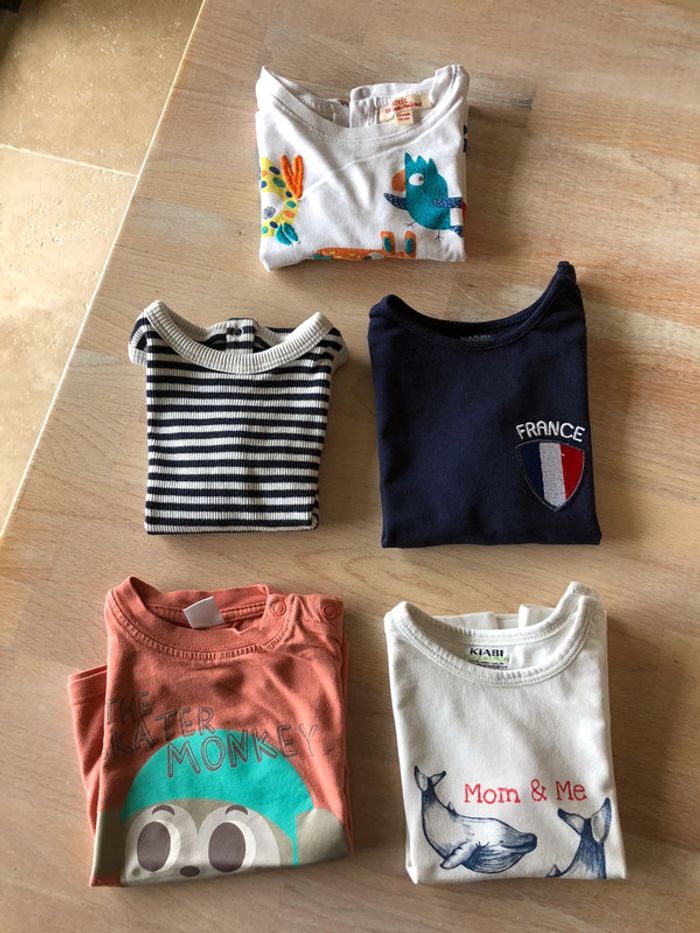 Lot de 5 tee shirts/ débardeur garçon