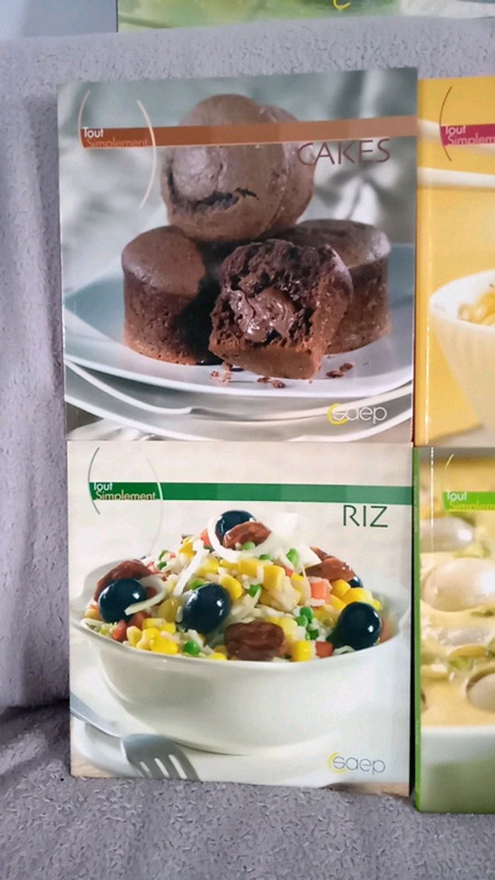 Collection saep tout simplement 12 livres de cuisine🥣 - photo numéro 3