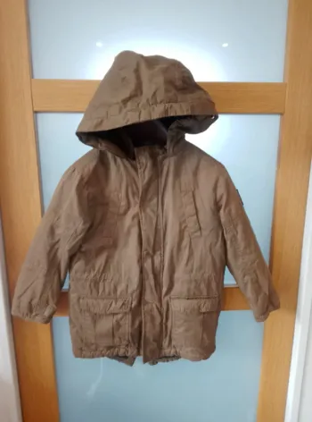 Manteau long à capuche chaud - Garçon - 5 ans