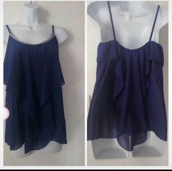 Haut fluide voile femme 38