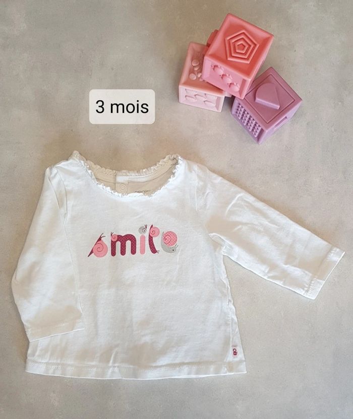T-shirt 3 mois obaibi