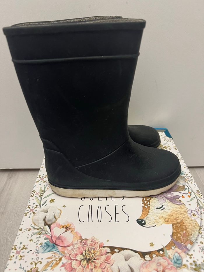 Botte de pluie bleue marine  tribord 28/29 - photo numéro 6