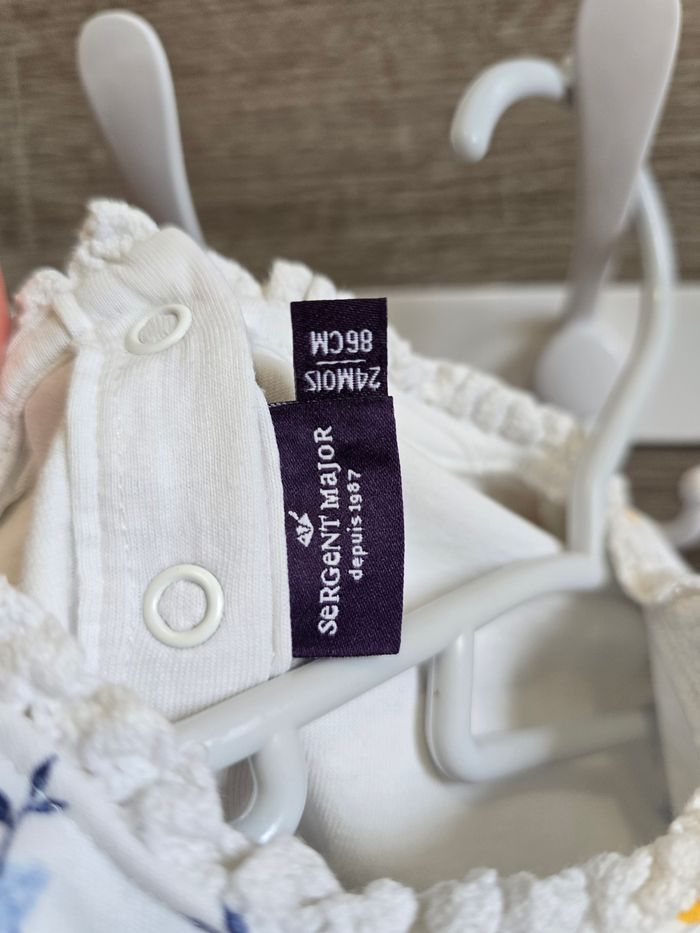 Vêtement Bébé Fille - Ensemble : Robe, body, gilet - Sergent Major - 24 mois 86 cm - photo numéro 9