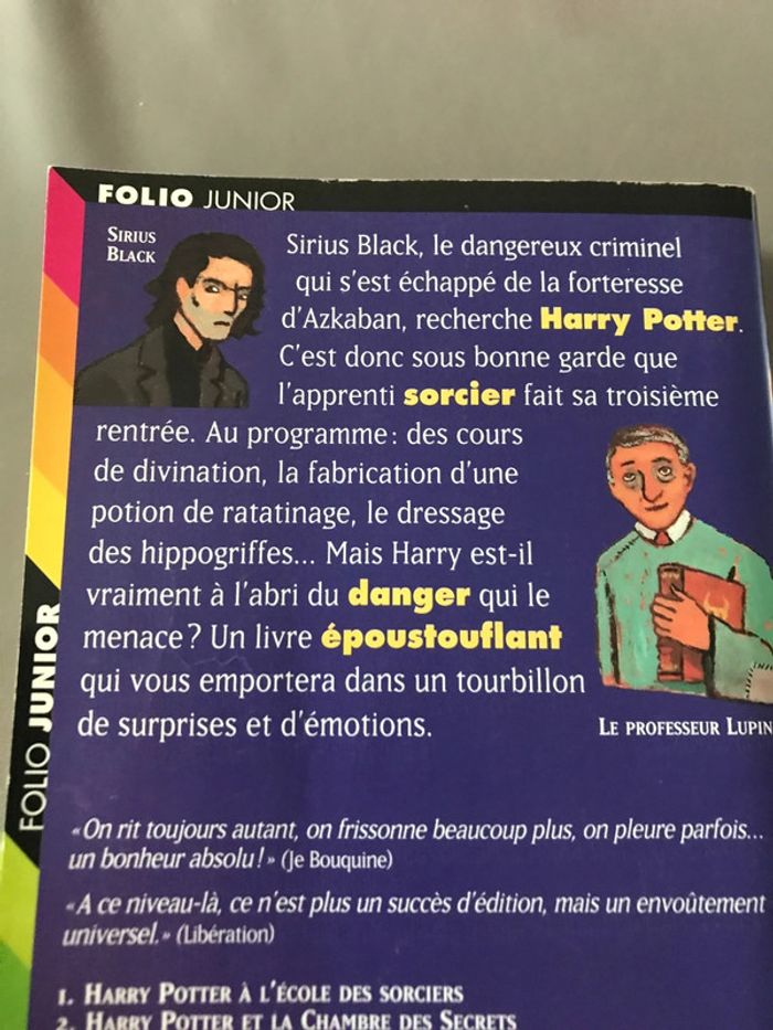 Livre Harry potter et le prisonnier azkaban - photo numéro 3