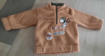 Polaire snoopy 12 mois