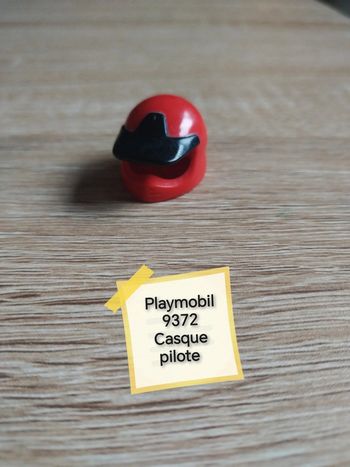 Playmobil 9372 casque pilote quad