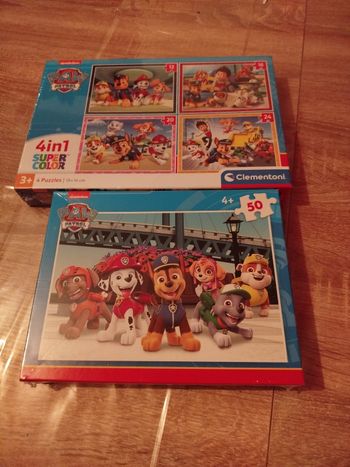 Lot  2   puzzle Pat patrouille