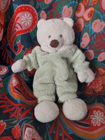 Cmp - doudou ourson blanc