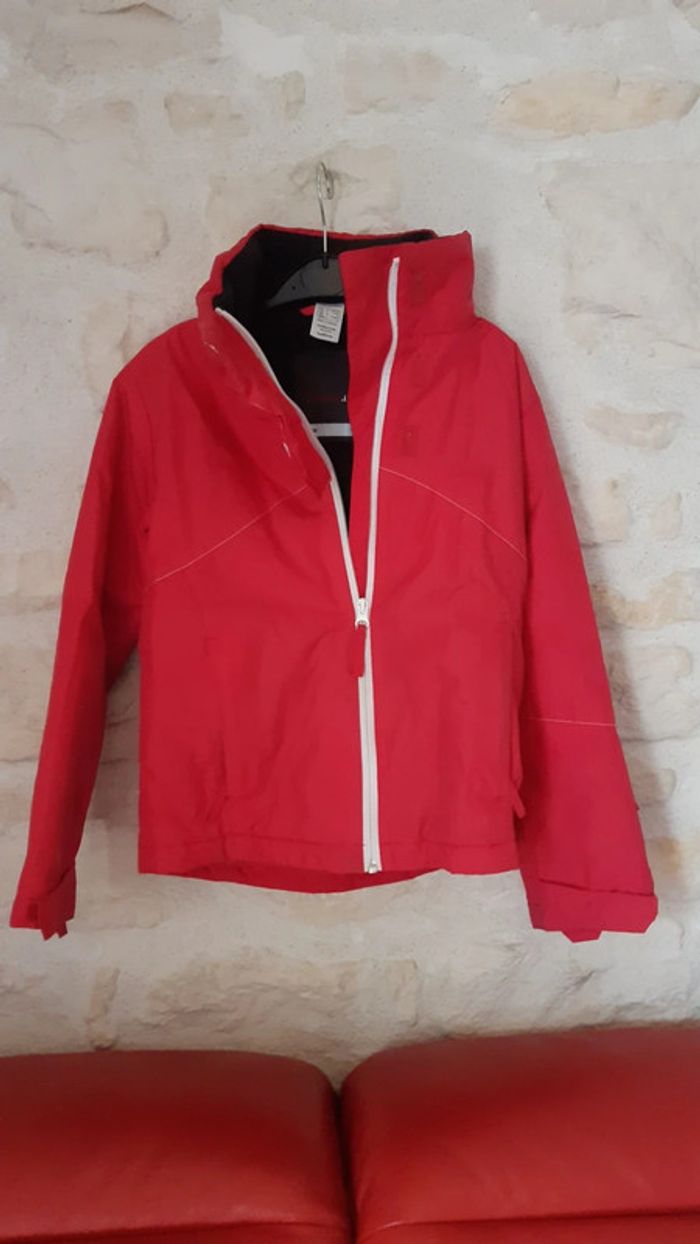 Blouson de ski fushia 8 ans - photo numéro 2