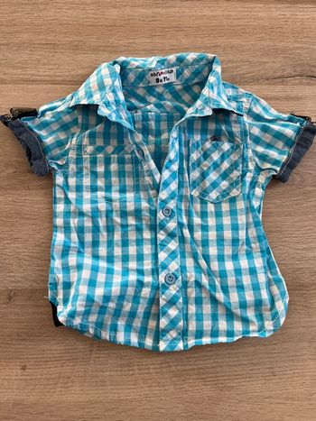 Chemise manches courtes garçon 