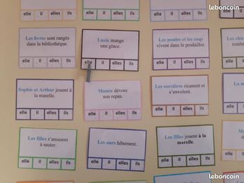 Jeu Conjugaison Les pronoms personnel