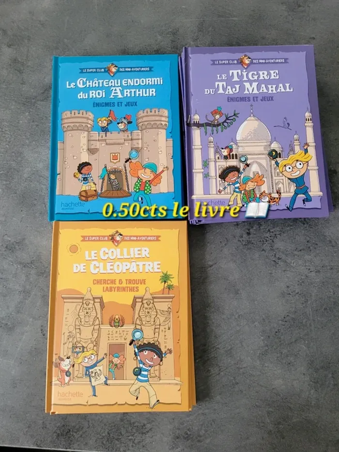 Livres 0.50cts
